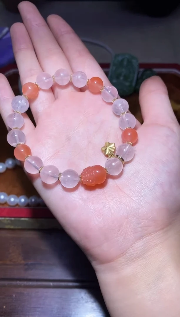 水晶手链未镶嵌多样性发一件 474