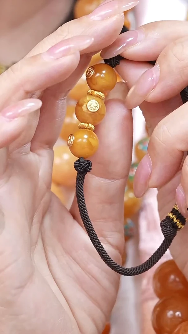 蜜蜡颈饰未镶嵌3215天然蜜蜡珠宝奇石云端妖孽全部保真