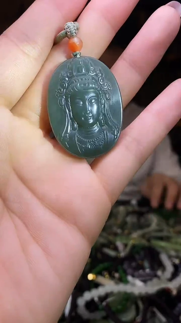 颈饰未镶嵌和田玉多样性发货，拍一发一