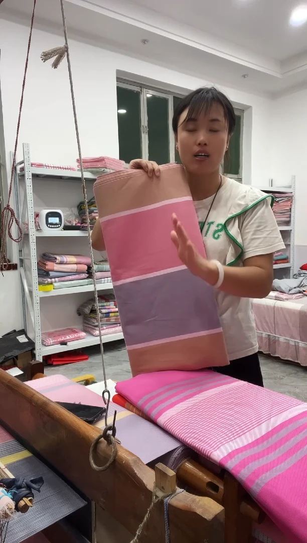 棉瑕疵手工老粗布布块01