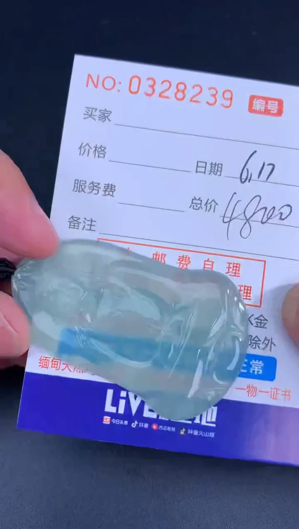 翡翠未镶嵌颈饰天然A货翡翠