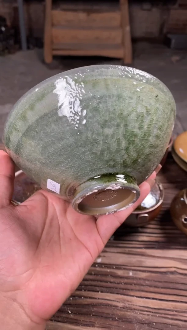 禅寂瑜*浪鬼柴烧-小碗
