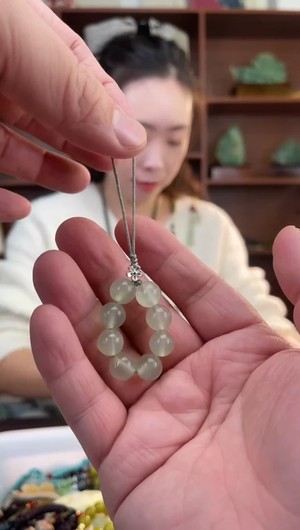 未镶嵌蛇纹石玉颈饰多样性发货拍一发一