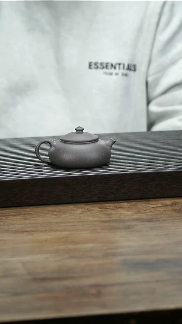 茶壶紫砂天青泥130cc