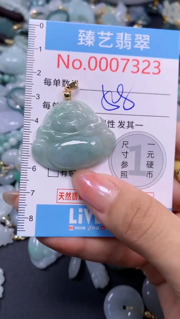 颈饰未镶嵌翡翠7323