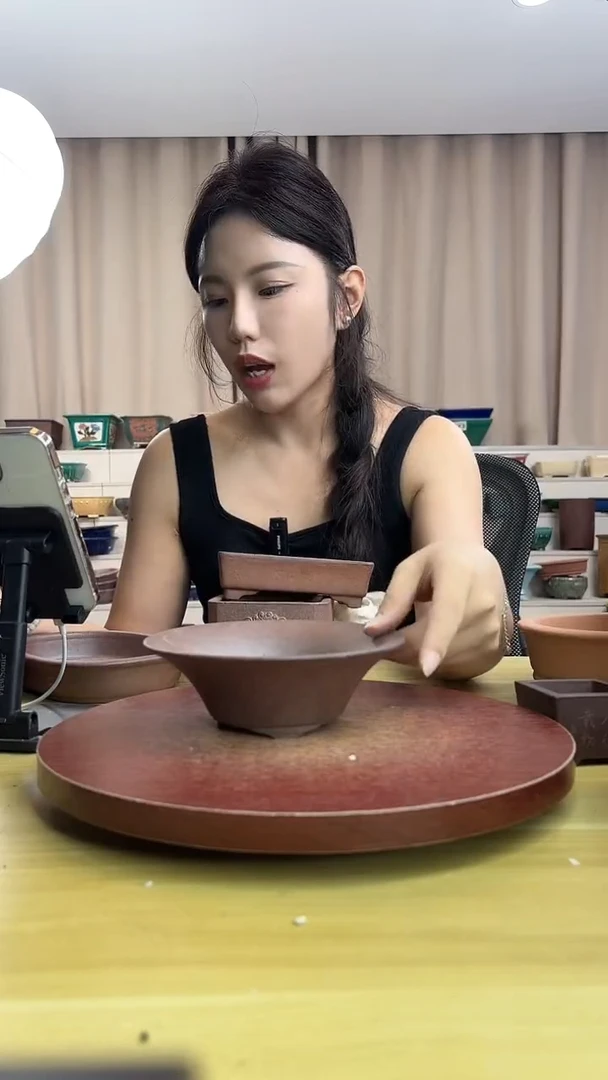 紫砂花盆紫砂花盆紫砂花盆微瑕