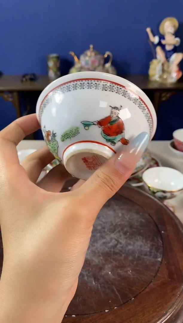摆件微瑕慎拍景德镇窑老厂瓷器
