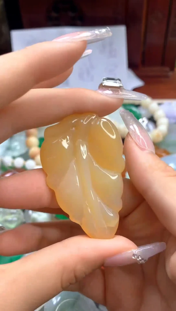 玛瑙/玉髓吊坠(不含链)未镶嵌玉髓吊坠