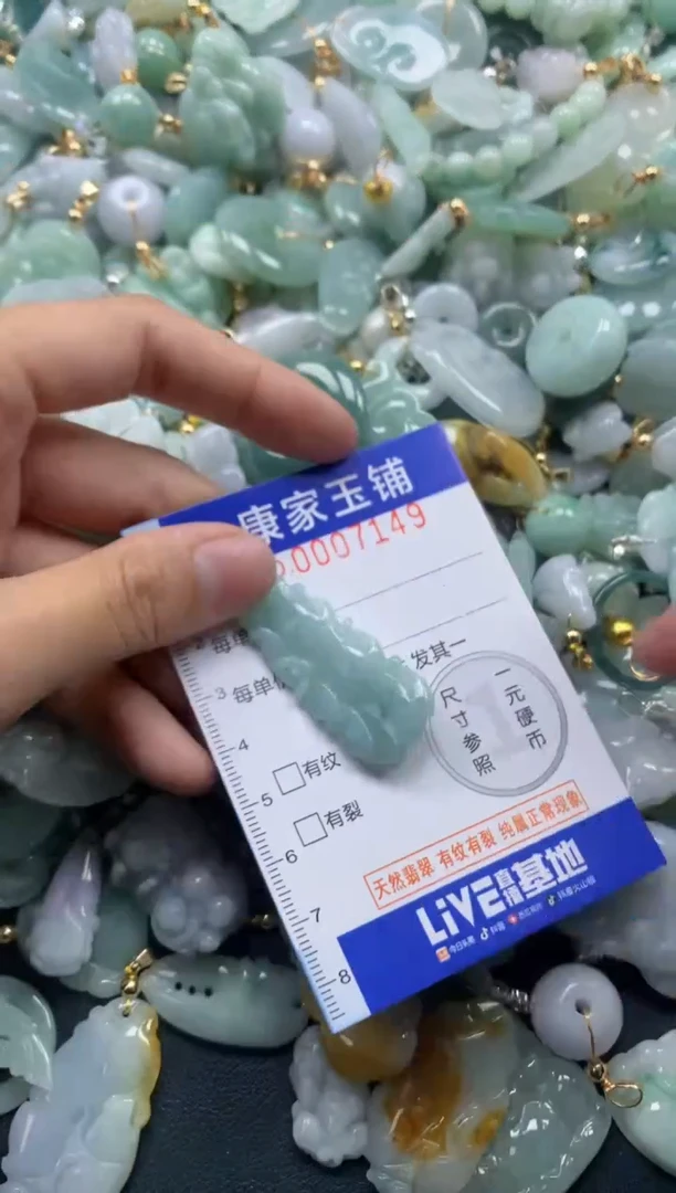 颈饰未镶嵌翡翠7149