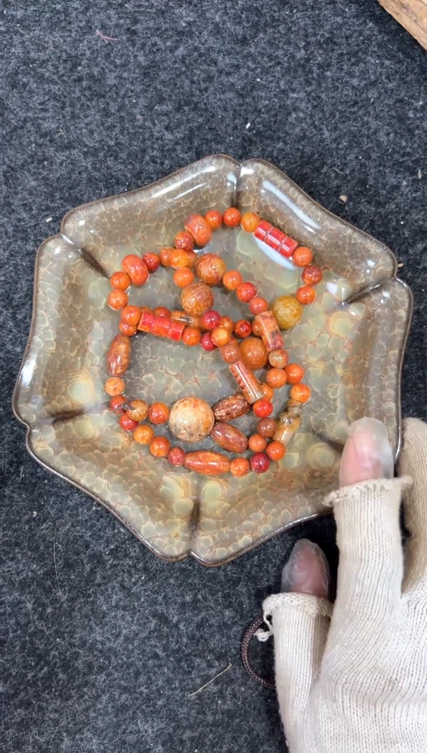 瓷片手工，手绘，陶瓷