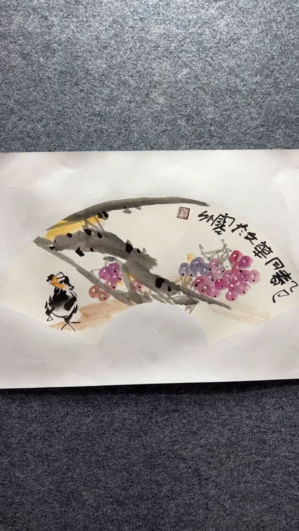 国画孟华文/国画/花鸟