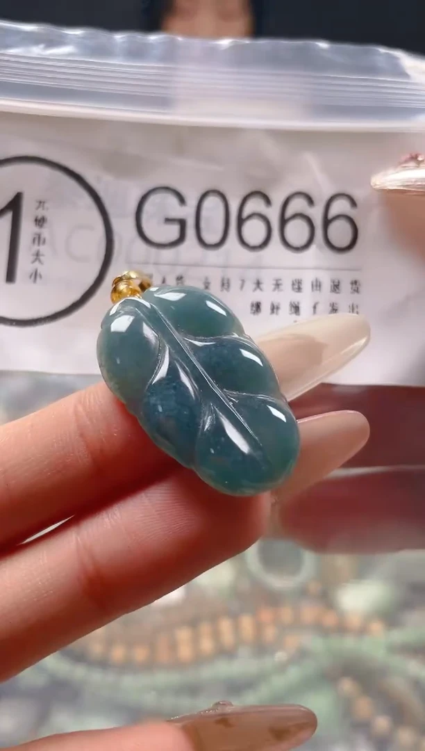 【闪购商品】翡翠颈饰未镶嵌/G/翡翠A货一图一物