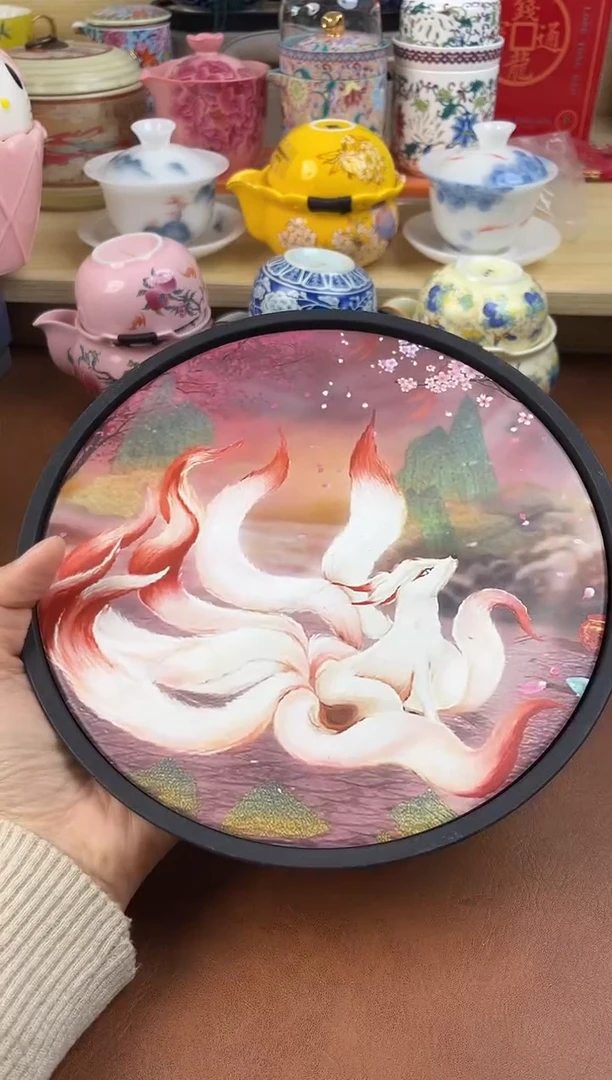 陶陶瓷茶具摆件旅行套组