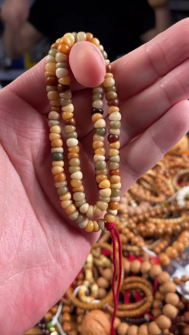 手串白玉菩提王胖子文玩工作室龙脊菩提多宝大肠