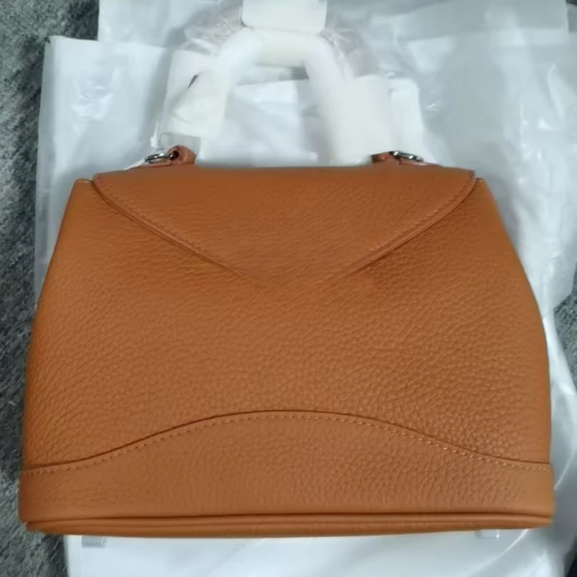 【点点福利】真皮高定女包【清货有瑕】9592太妃金