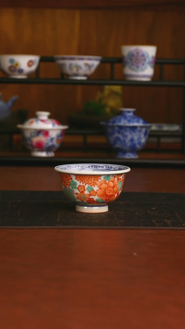 景德镇手工手绘的45