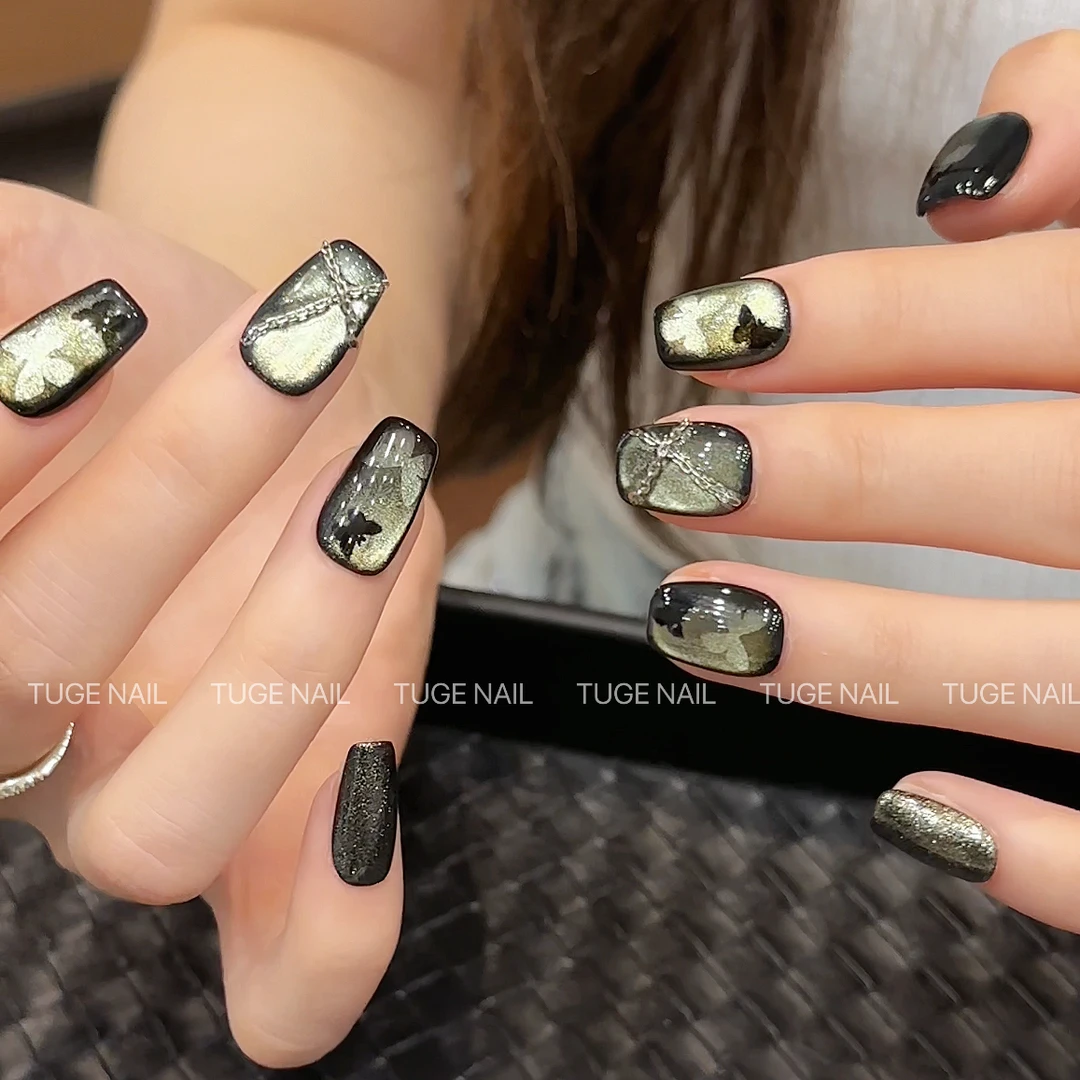 TugeNail “蝴蝶效应”春夏高级感ins风国风小众设计师美甲TGY524