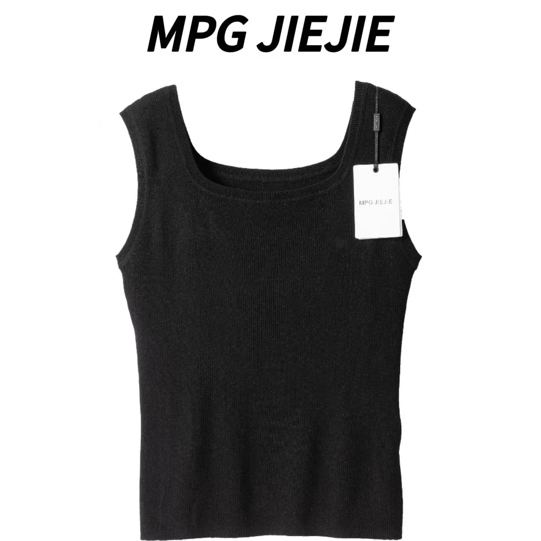 MPG JIEJIE【小蛮腰】25早秋绵羊毛女人味背心