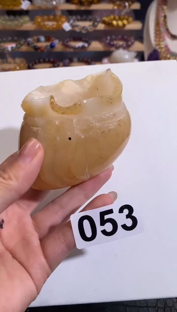 【闪购商品】玛瑙/玉髓手链未镶嵌钱袋子