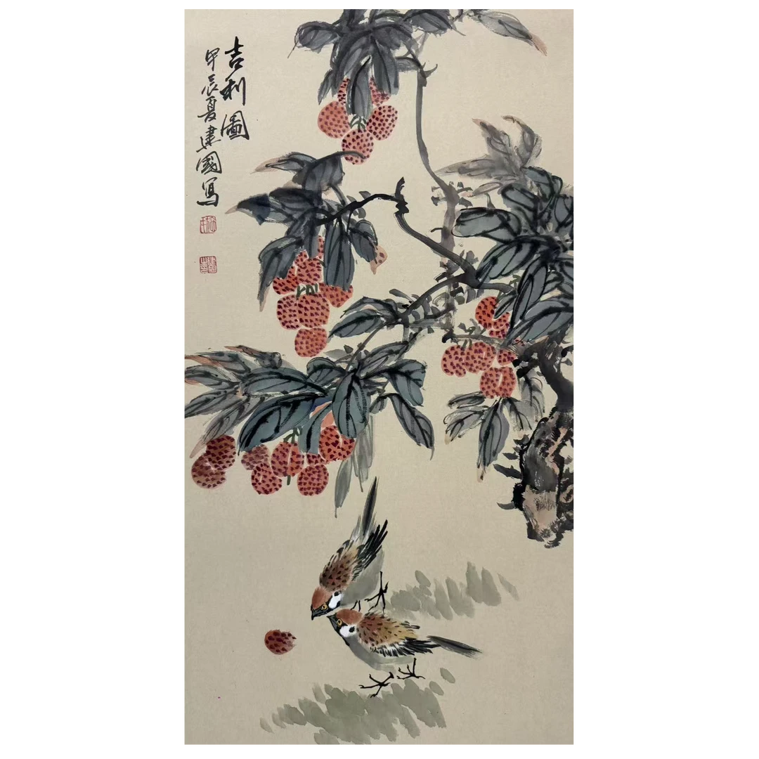 施老师写意花鸟国画作品
