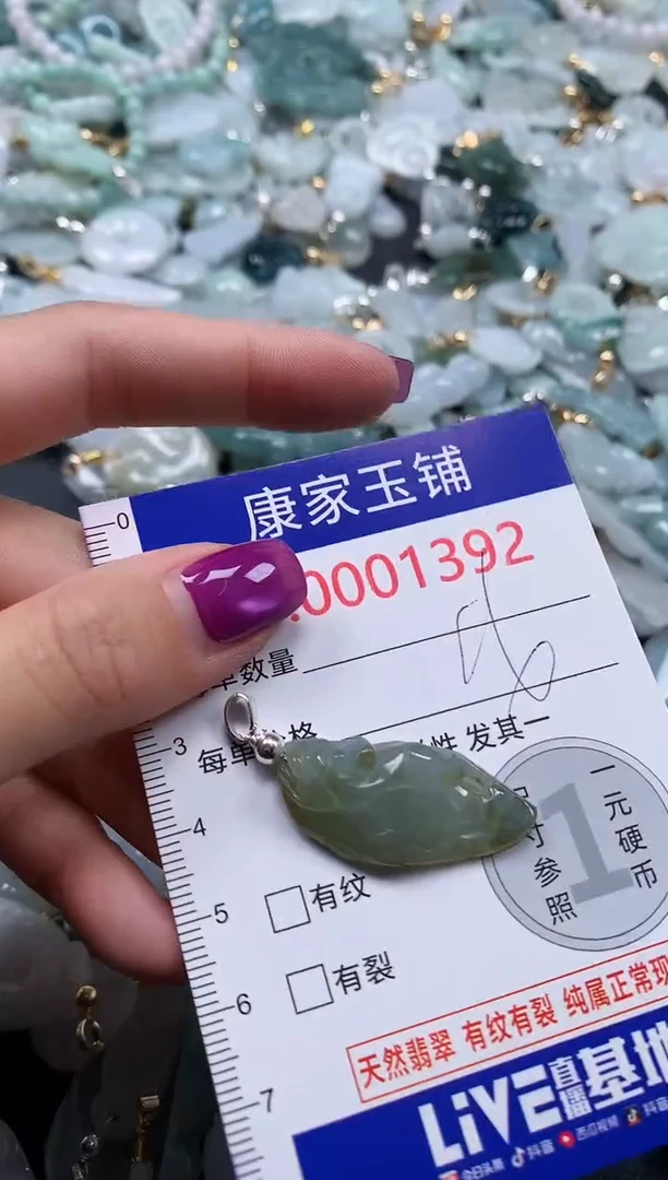 颈饰未镶嵌翡翠1392