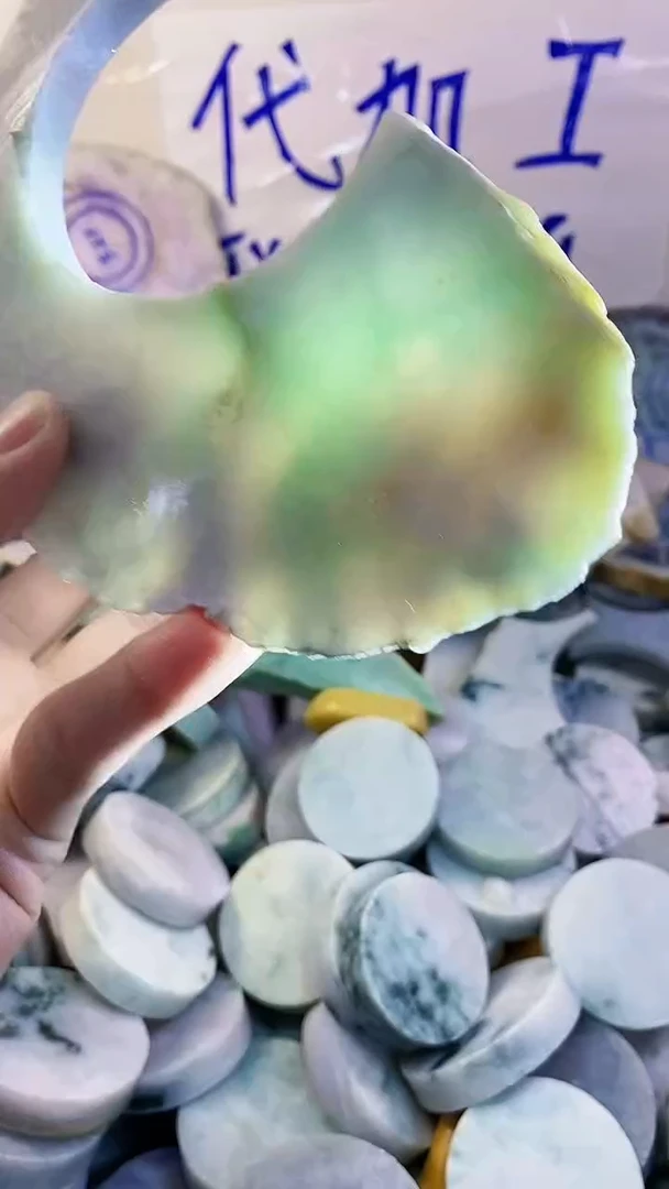 裸石翡翠纯天然A货翡翠39