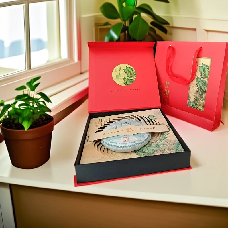 24年小户赛古树混采200克普洱生茶饼【生茶】