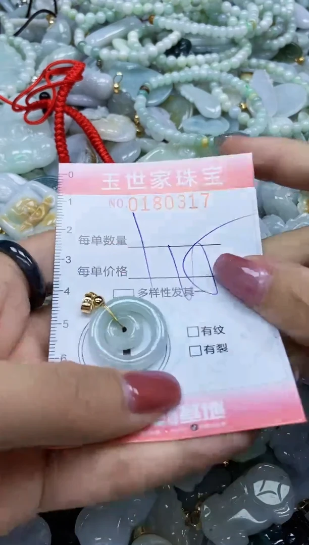 【闪购商品】翡翠颈饰未镶嵌闪购0180317