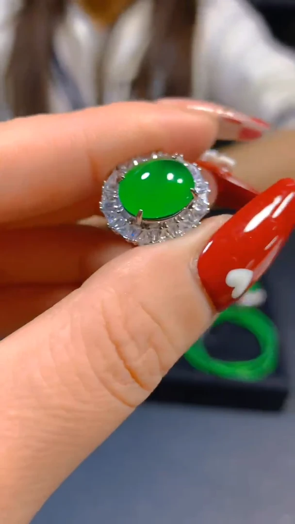 【闪购商品】翡翠戒指未镶嵌0682698971多样性发一