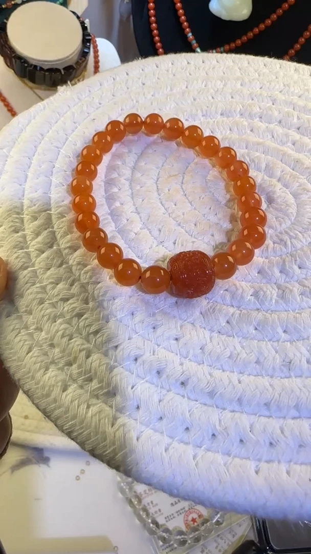 未镶嵌手链南红玛瑙南红手串