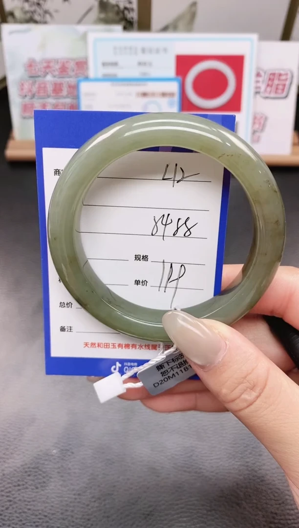 未镶嵌手镯和田玉L12微色差
