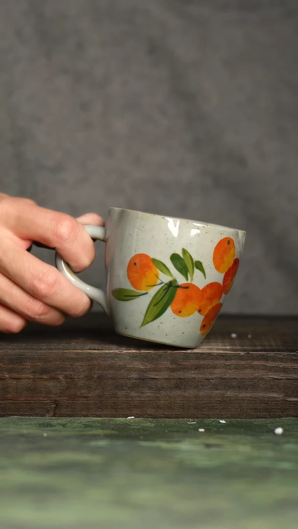 【闪购商品】杯青诗手工手绘瓷器