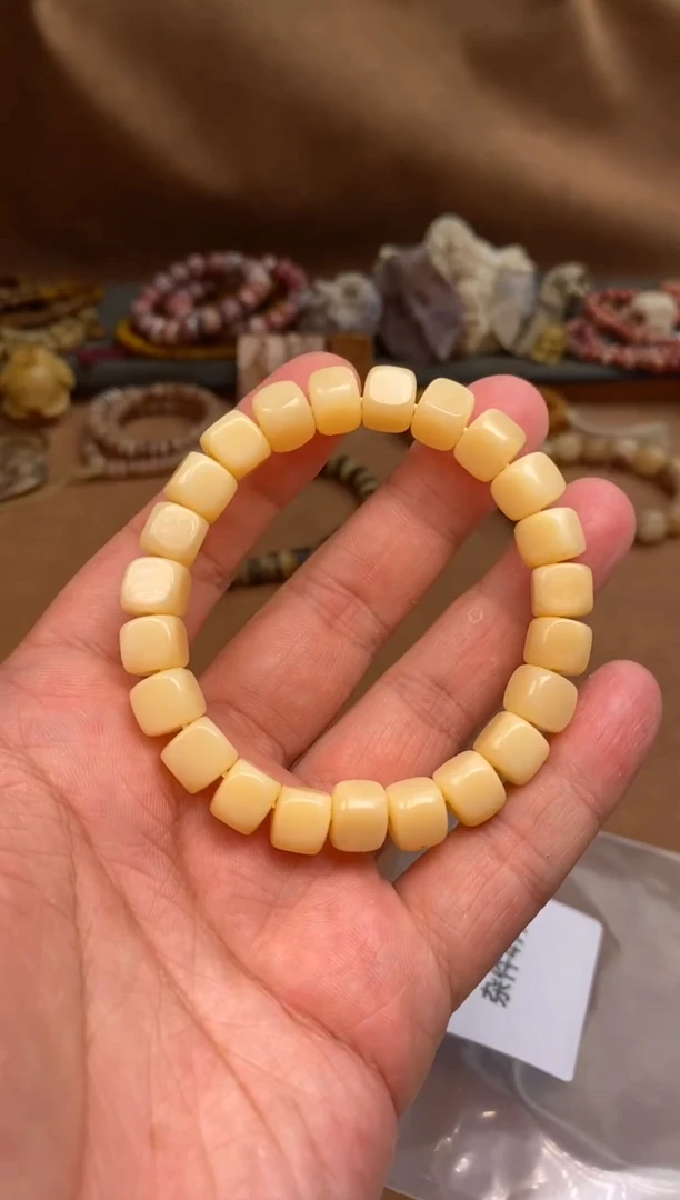 其他牛骨杂件497-小方手串