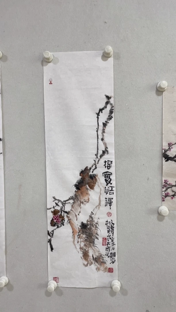 国画Y-张栩滔老师中G美术馆展览原作-2平尺（带荣宝斋宁波证书）