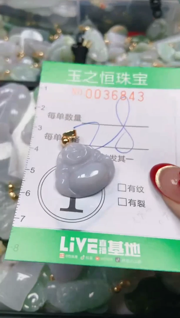 【闪购商品】翡翠颈饰未镶嵌闪购0036843