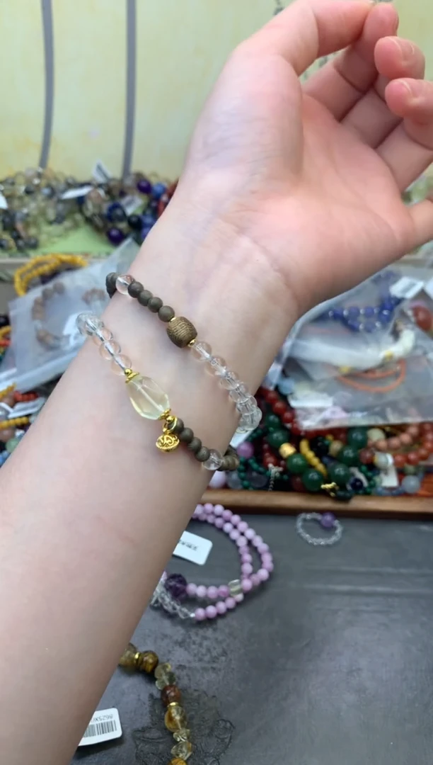 未镶嵌手链水晶410