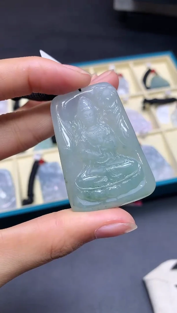 【闪购商品】定制翡翠未镶嵌度母【无服务费】