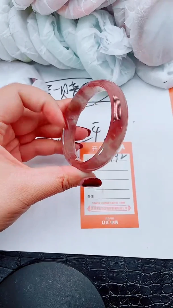 【闪购商品】石英质玉手镯未镶嵌Q192-58-59