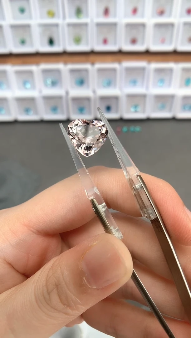 定制碧玺裸石未镶嵌6.38ct