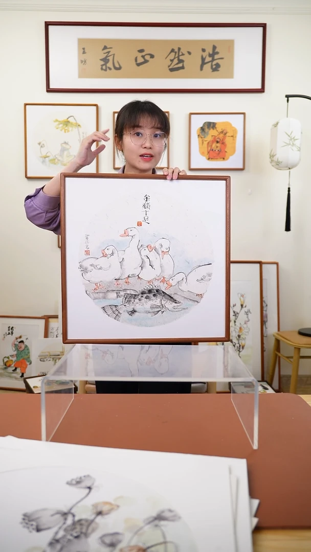 国画鹿鸣现代美术馆-张志城老师作品