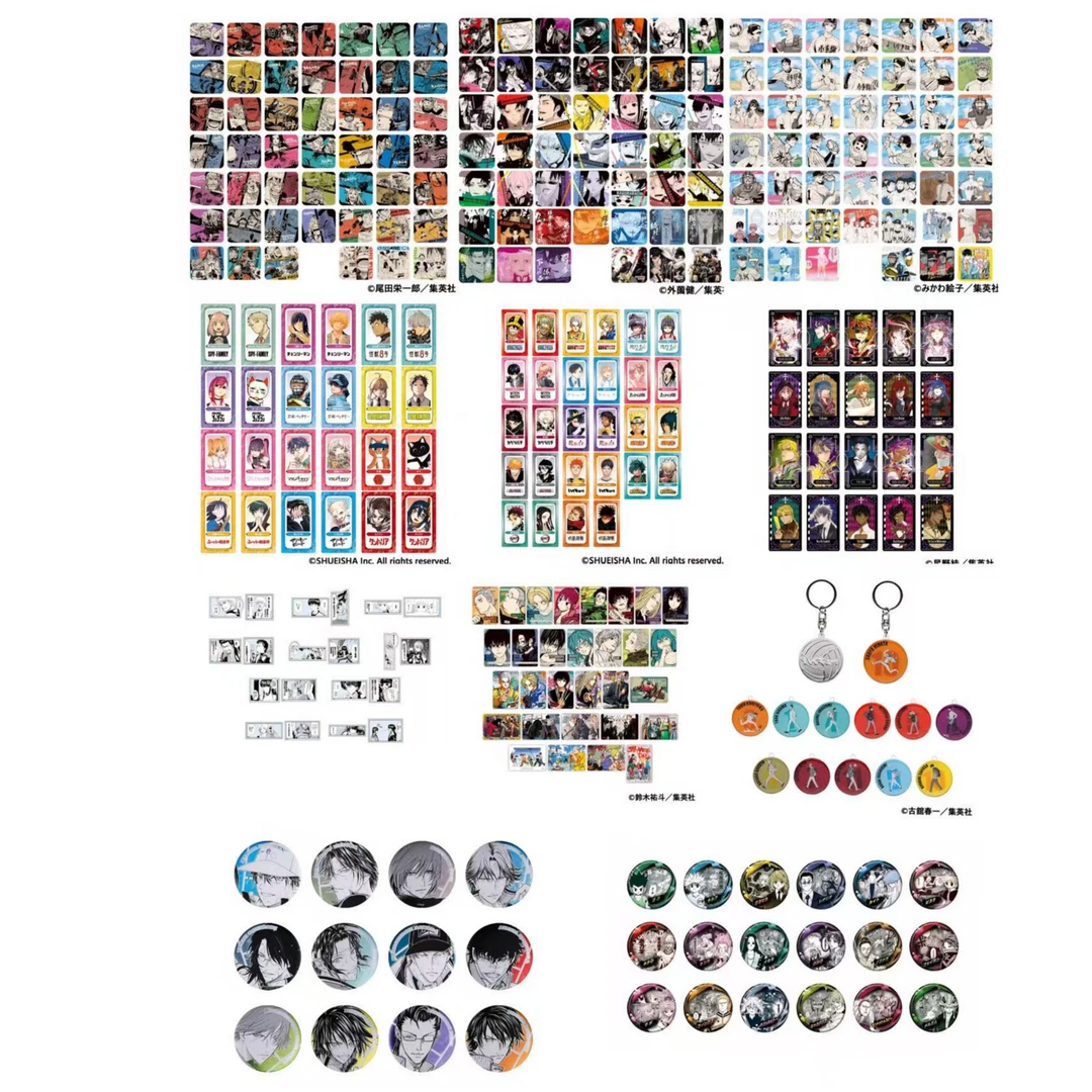 【JF2026先行】忘八神乐钵海贼猎人网王坂本排球银魂盲盒 顺丰包邮