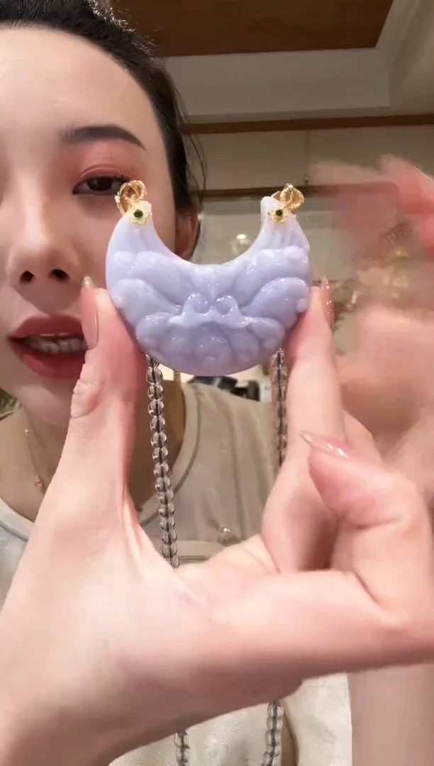 【闪购商品】翡翠颈饰未镶嵌国风
