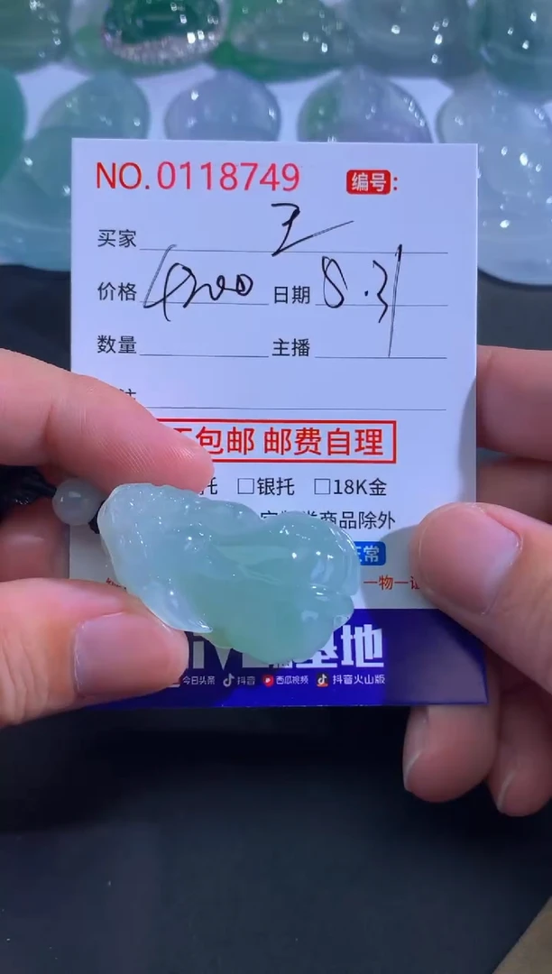 翡翠未镶嵌颈饰王