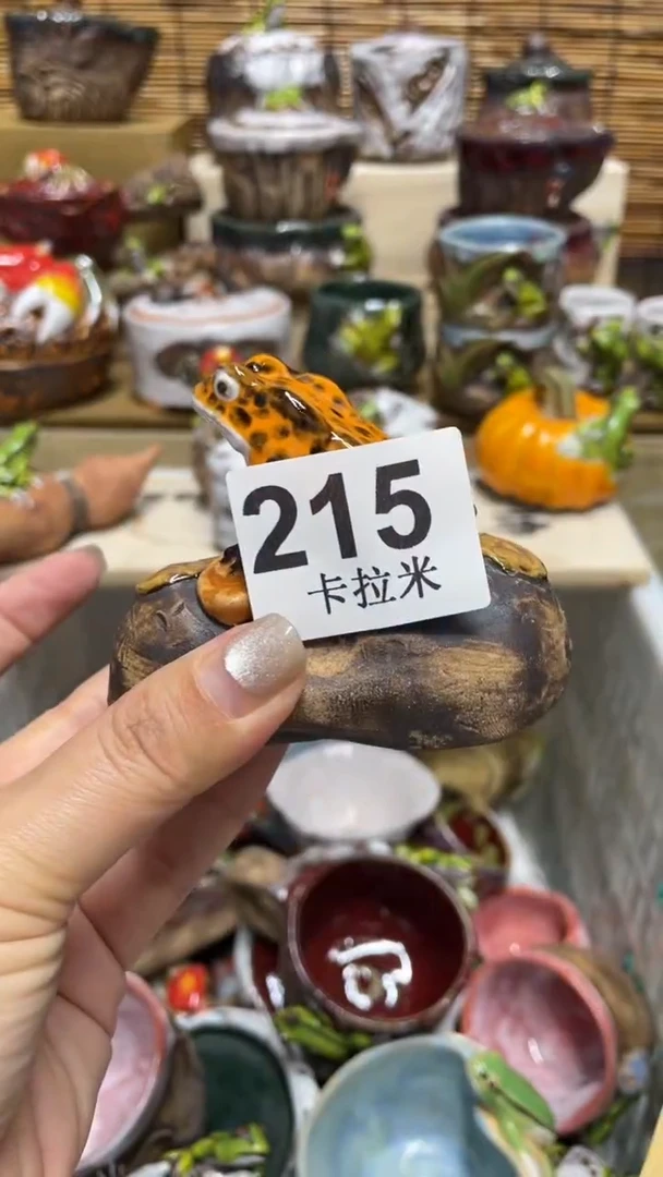 用****1215精美粗陶手工柴烧