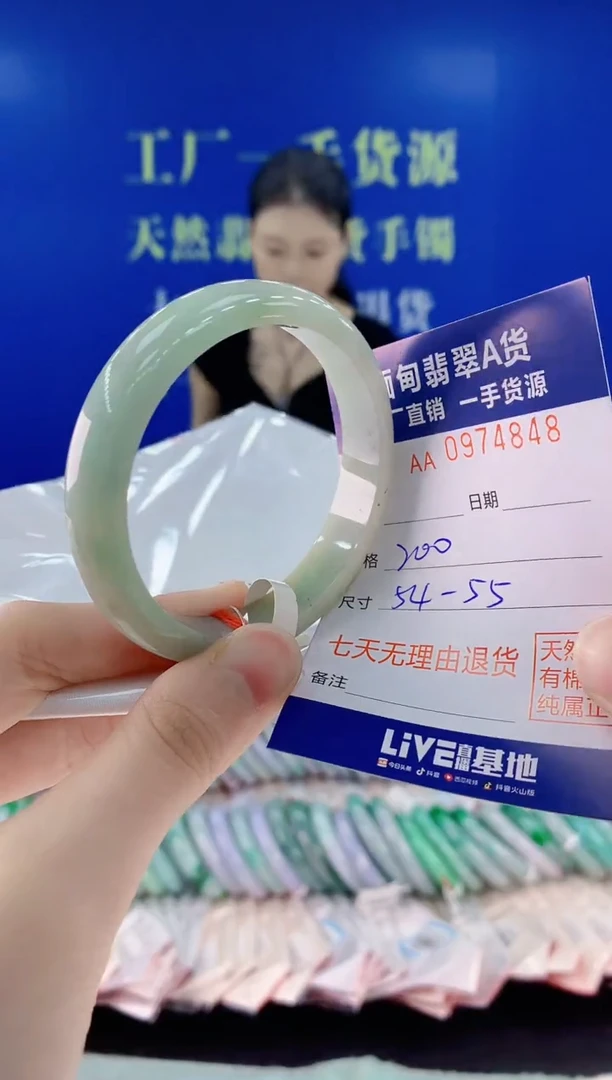 未镶嵌手镯翡翠48