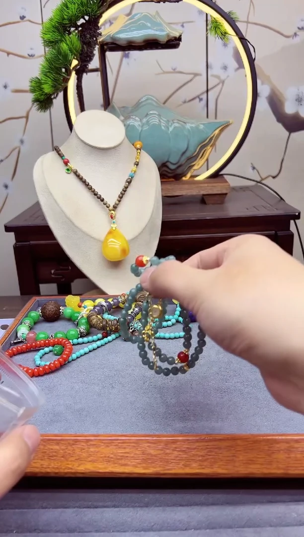 【闪购商品】翡翠颈饰14K金镶嵌x219`````