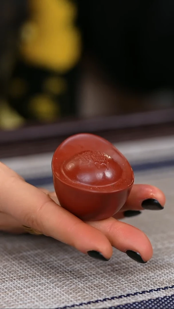 【闪购商品】紫砂茶宠朱泥元宝