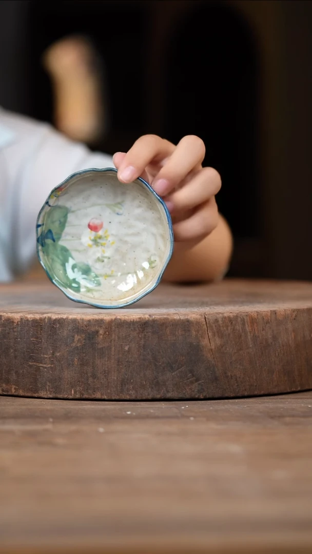 瓷片景德镇高温釉下彩（食品级）
