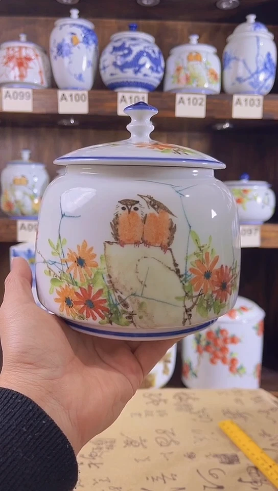 迎君陶瓷纯手工手绘 3