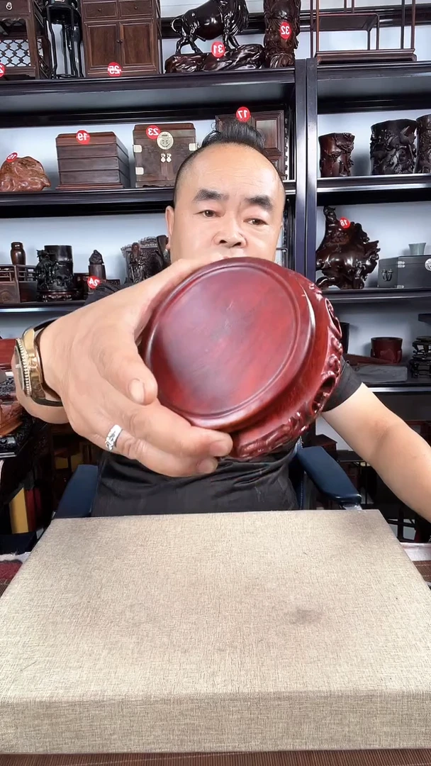 木235瑕疵老李红木工艺品